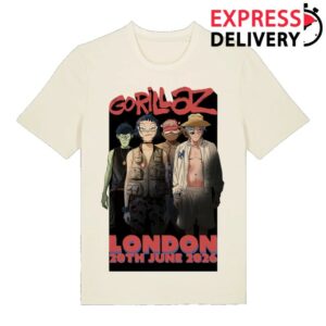 Gorillaz Merch Store Tottenham Poster Event Shirt