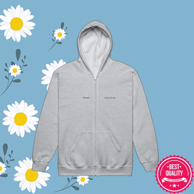 Gracie Abrams Merch Store Daughter From Hell Tracklist Zip-Up Hoodie 4 Gracie Abrams Merch Store Daughter From Hell Tracklist Zip-Up Hoodie