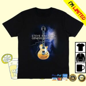 Hackett Songs Merch Store At The Edge Of Night Black T-Shirt