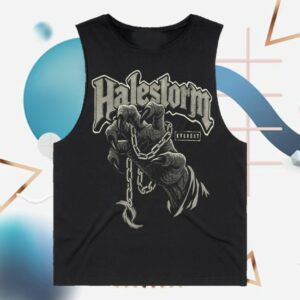 Halestorm Merch Store Everest Claw Tank Top Black