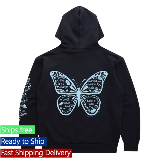 Happiness Project Merch Store Butterfly Hoodie 6 Happiness Project Merch Store Butterfly Hoodie