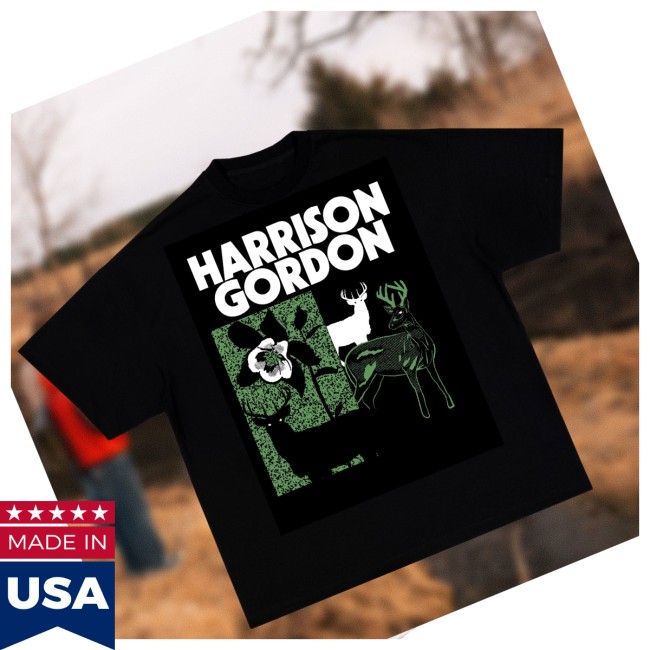 Harrison Gordon Merch Store Harrison Gordon Deer Black Shirt 3 Harrison Gordon Merch Store Harrison Gordon Deer Black Shirt