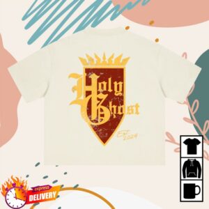 Holy Ghost Merch Store Holyghost Crest Shirt Cream