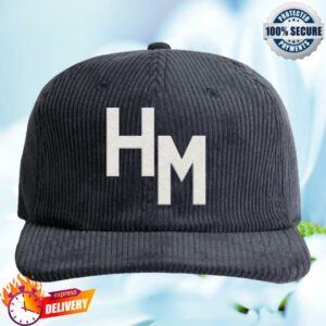 Hot Mulligan Merch Shop Store Applique Blue Cord Hat