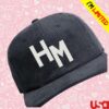 Hot Mulligan Merch Shop Store Applique Blue Cord Hat 1 Hot Mulligan Merch Shop Store Applique Blue Cord Hat