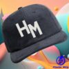 Hot Mulligan Merch Store Applique Blue Cord Hat