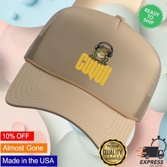 Howie D Merch Store Howie Coqui Tan Trucker Hat With Adjustable Mesh Back 3 Howie D Merch Store Howie Coqui Tan Trucker Hat With Adjustable Mesh Back