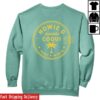 Howie D Merch Store Howie D Presenta Coqui Light Green Comfort Colors Adult Sweatshirt