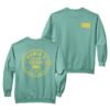 Howie D Merch Store Howie D Presenta Coqui Light Green Comfort Colors Adult Sweatshirt