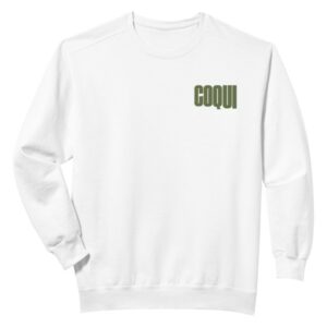 Howie D Merch Store Howie D Presenta Coqui White Comfort Colors Adult Sweatshirt