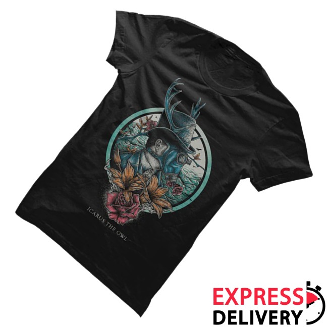 Icarus The Owl Merch Store Gas Mask T-Shirt 3 Icarus The Owl Merch Store Gas Mask T-Shirt