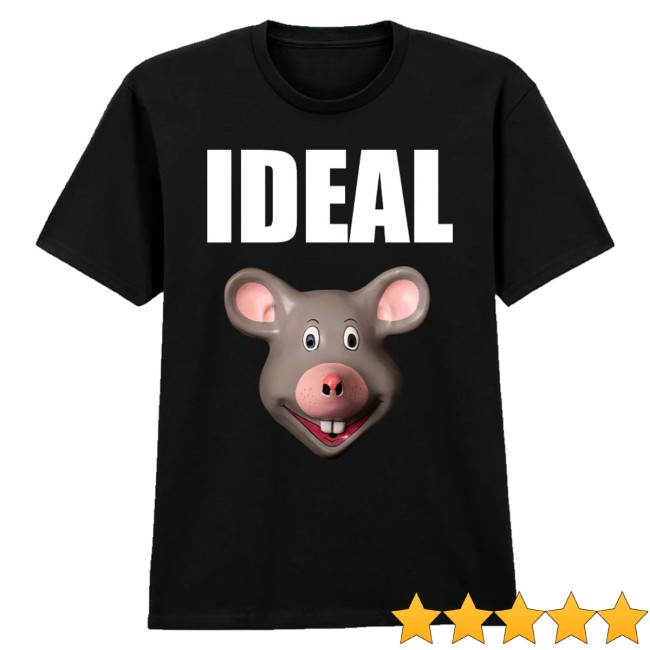 Ideal Merch Store Cartoon Head Black T-Shirt 2 Ideal Merch Store Cartoon Head Black T-Shirt