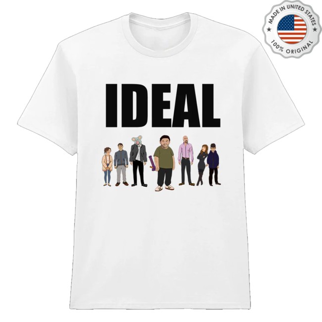 Ideal Merch Store Ideal Group White T-Shirt 2 Ideal Merch Store Ideal Group White T-Shirt