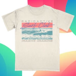 Imagine Dragons Merch Store Radioactive Surf Club Tee