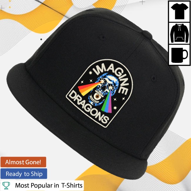 Imagine Dragons Merch Store Rainbow Laser Skull New Era Hat 3 Imagine Dragons Merch Store Rainbow Laser Skull New Era Hat