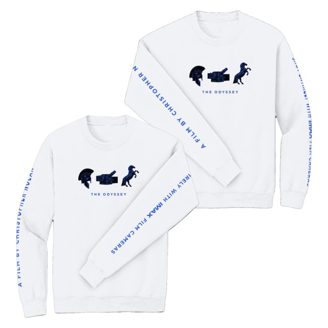 Imax Merch Store The Odyssey X Imax Crewneck 4 Imax Merch Store The Odyssey X Imax Crewneck