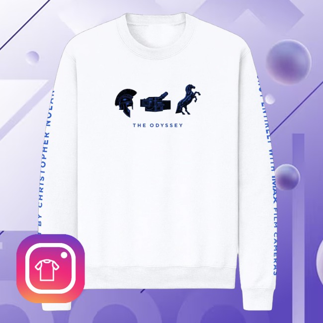 Imax Store Merch The Odyssey X Imax Crewneck 2 Imax Store Merch The Odyssey X Imax Crewneck