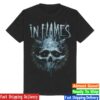 In Flames Merch Store Frozen Jester Skull Shirt