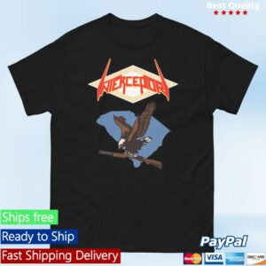 Interceptor Merch Store Black Carolina Eagle T-Shirt
