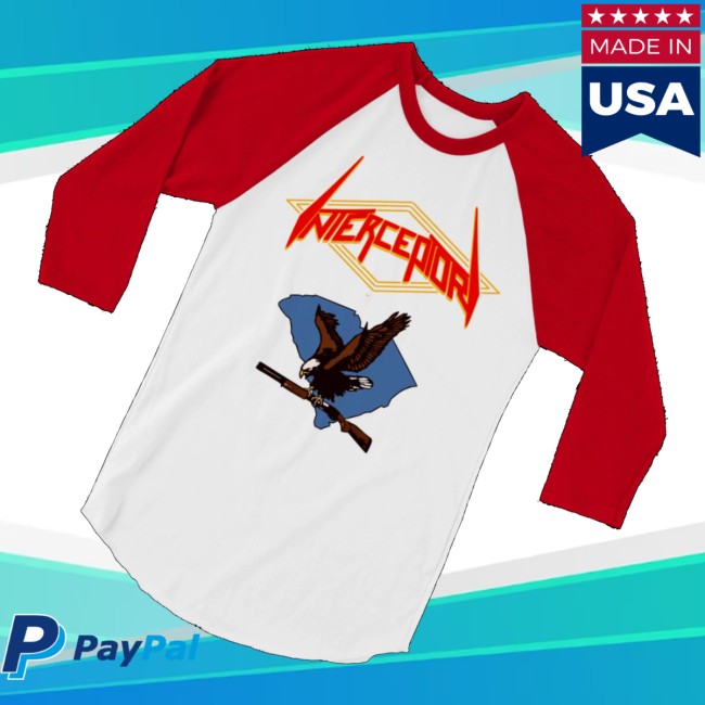 Interceptor Merch Store Red White Carolina Eagle Raglan T-Shirt 3 Interceptor Merch Store Red White Carolina Eagle Raglan T-Shirt