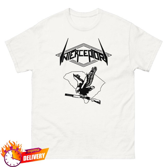 Interceptor Merch Store White Carolina Eagle T-Shirt 2 Interceptor Merch Store White Carolina Eagle T-Shirt