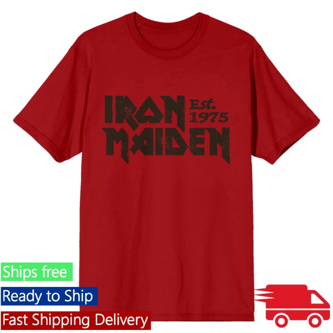 Iron Maiden Store Merch Iron Madien Logo Eddfest Red Tee 3 Iron Maiden Store Merch Iron Madien Logo Eddfest Red Tee