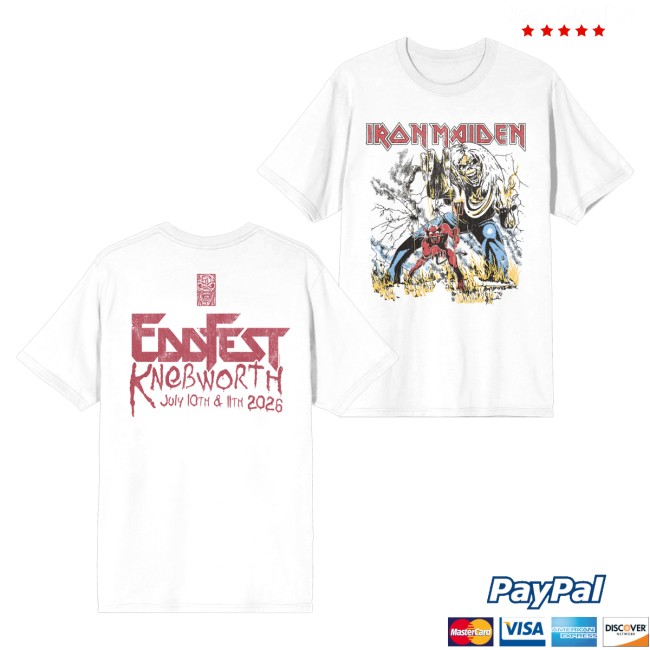 Iron Maiden Store Merch Number Of The Beast Eddfest Tee 5 Iron Maiden Store Merch Number Of The Beast Eddfest Tee