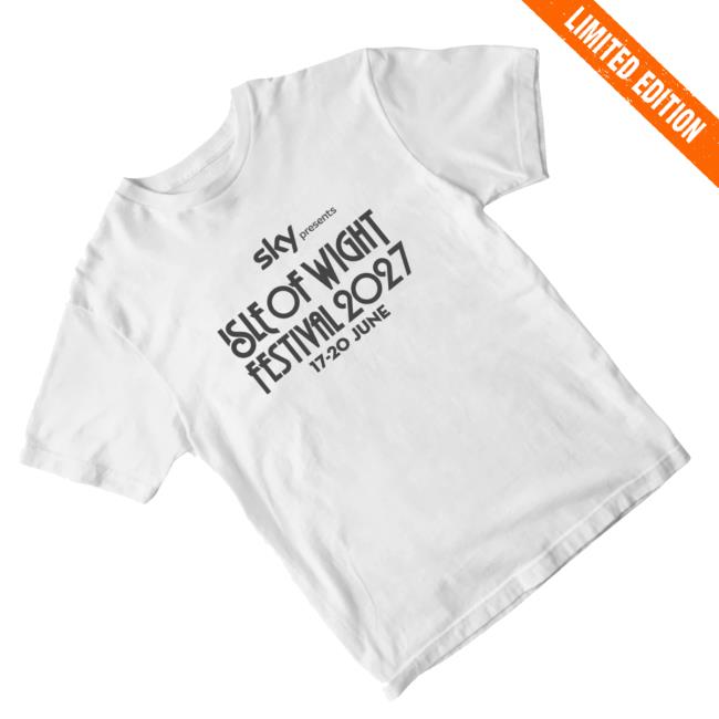 Isle Of Wight Festival Merch Store 2027 Line-Up T-Shirt 3 Isle Of Wight Festival Merch Store 2027 Line-Up T-Shirt