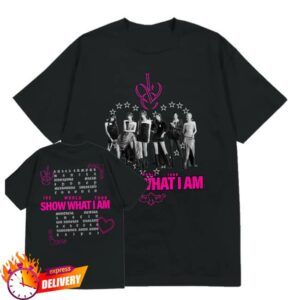 Ive Mt Merch Shop Store Black Icon Heart Tour Tee