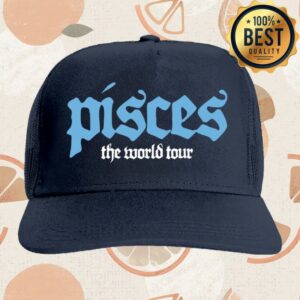 James Arthur Merch Store Pisces Navy Hat