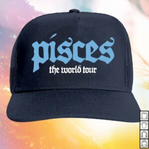 James Arthur Merch Store Pisces Navy Hat