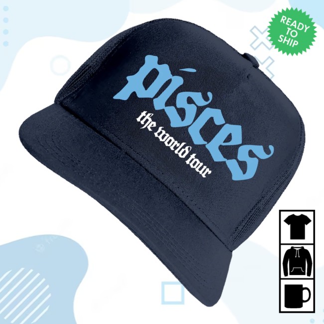 James Arthur Merch Store Pisces Navy Hat