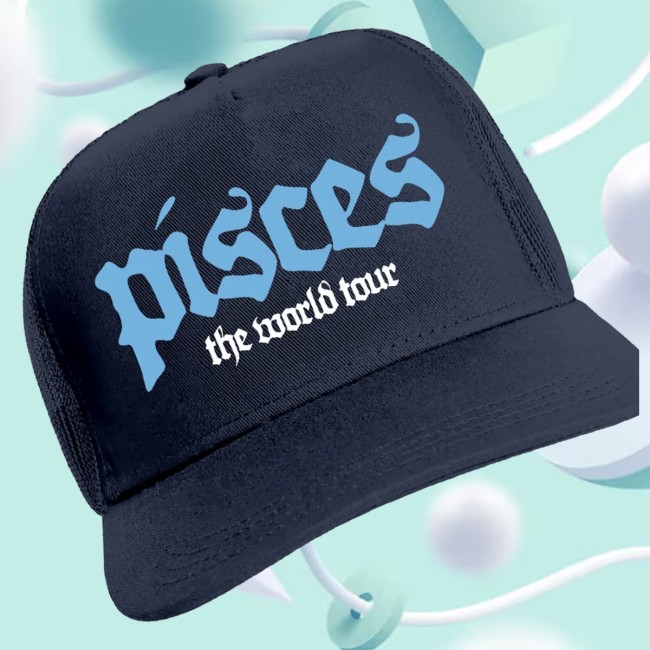 James Arthur Merch Store Pisces Navy Hat