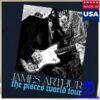 James Arthur Store Merch Pisces Photo Itin 2026 Navy Tee