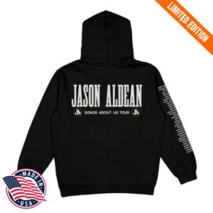Jason Aldean Store Merch Songs About Us Tour Hoodie