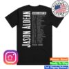 Jason Aldean Store Merch Songs About Us Tour Photo Shirt