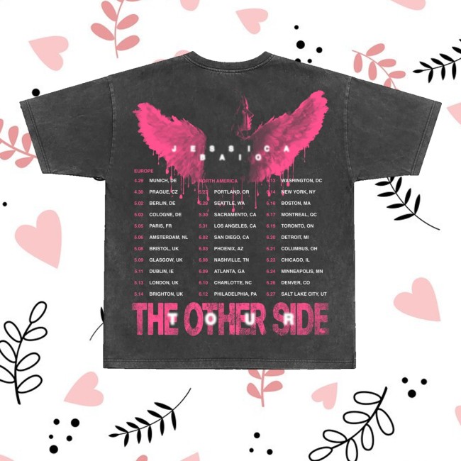 Jessica Baio Store Merch The Other Side Tour Shirt 3 Jessica Baio Store Merch The Other Side Tour Shirt