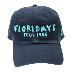 Jimmy Buffett Merch Store 1986 Floridays Tour Cap Navy