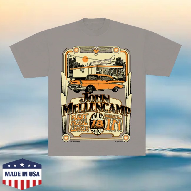 John Mellencamp Merch Store Indianapolis Event Tee 2 John Mellencamp Merch Store Indianapolis Event Tee