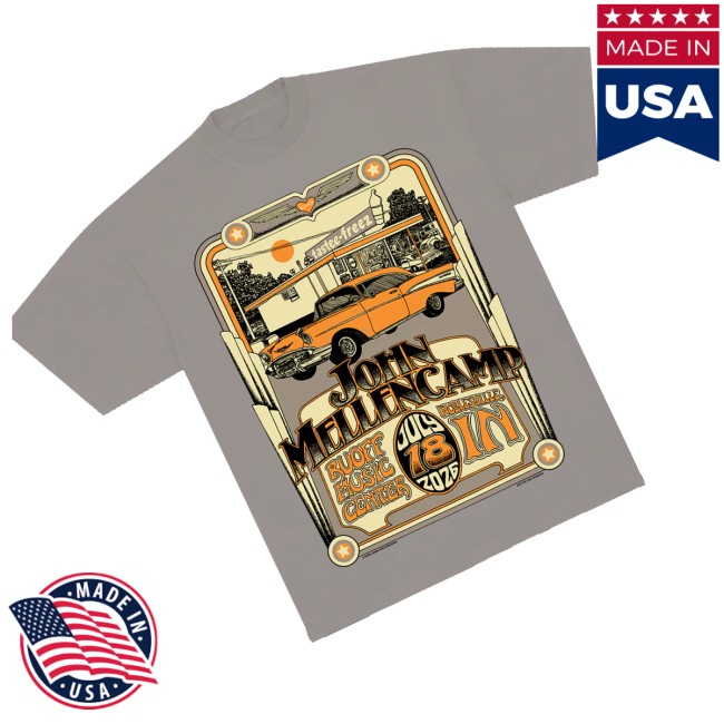 John Mellencamp Merch Store Indianapolis Event Tee 3 John Mellencamp Merch Store Indianapolis Event Tee