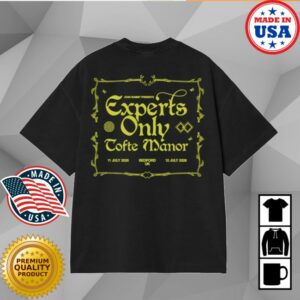 John Summit Merch Shop Tofte Manor Black Shirt