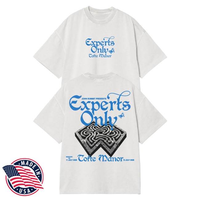 John Summit Merch Shop Tofte Manor White Shirt 5 John Summit Merch Shop Tofte Manor White Shirt