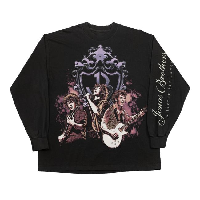 Jonas Brothers Store Merch A Little Bit Longer Long Sleeve