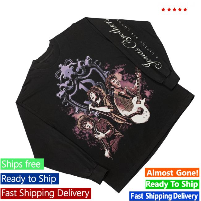 Jonas Brothers Store Merch A Little Bit Longer Long Sleeve