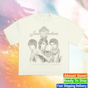 Jonas Brothers Store Merch A Little Bit Longer Throwback Tee