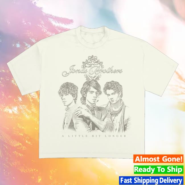 Jonas Brothers Store Merch A Little Bit Longer Throwback Tee