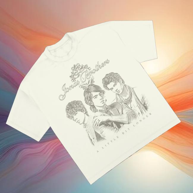 Jonas Brothers Store Merch A Little Bit Longer Throwback Tee