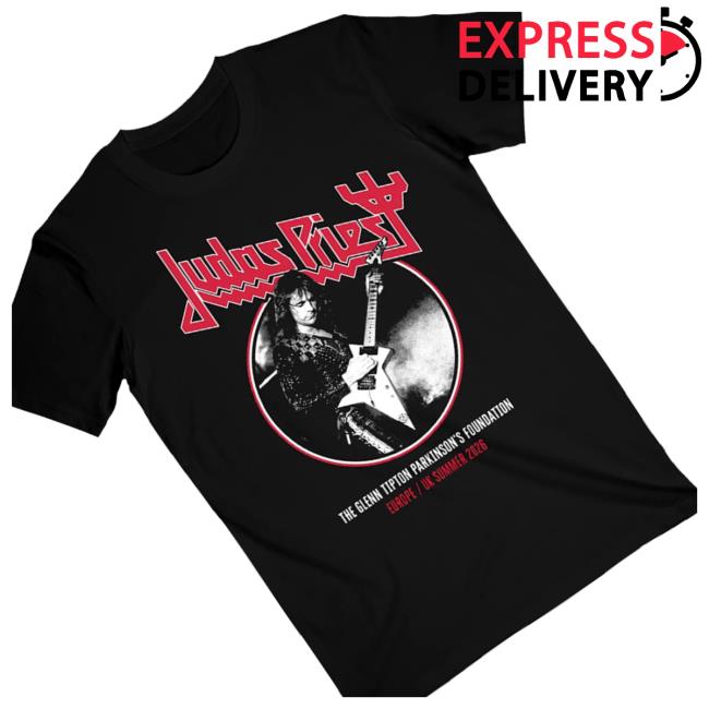 Judas Priest Merch Store Glenn Tipton Foundation 2026 Tee 3 Judas Priest Merch Store Glenn Tipton Foundation 2026 Tee