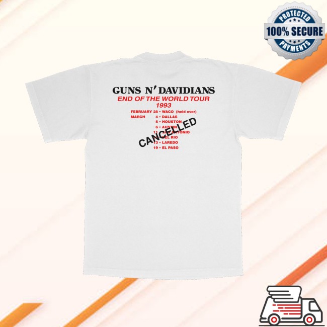 Justified Arrogance Store Merch Guns N Davidians Shirt 4 Justified Arrogance Store Merch Guns N Davidians Shirt