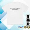 Kae Tempest Merch Store Lyric Shirt